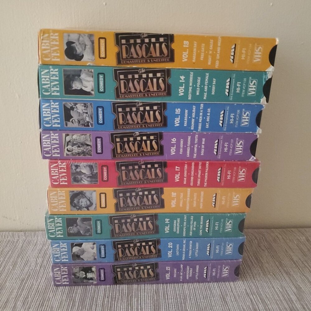 The Little Rascals 9 volumes 13-21